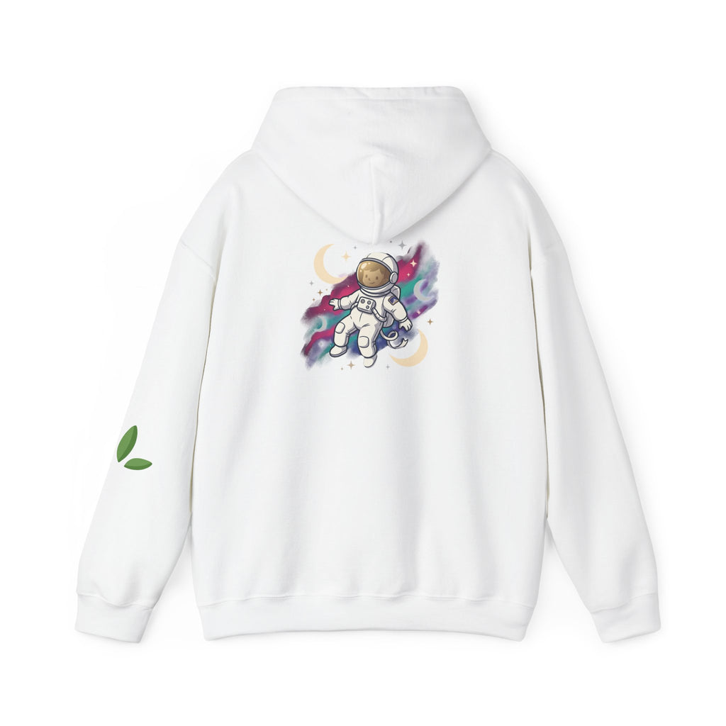 Unisex Heavy Blend™ Hooded Sweatshirt with astronaut  theme