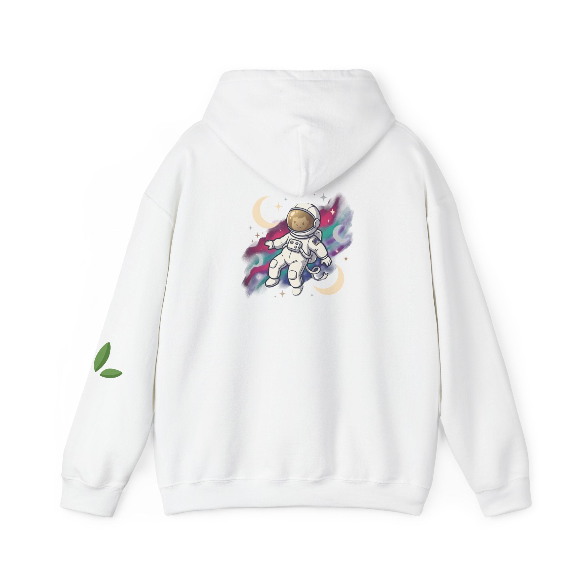 Unisex Heavy Blend™ Hooded Sweatshirt with astronaut  theme