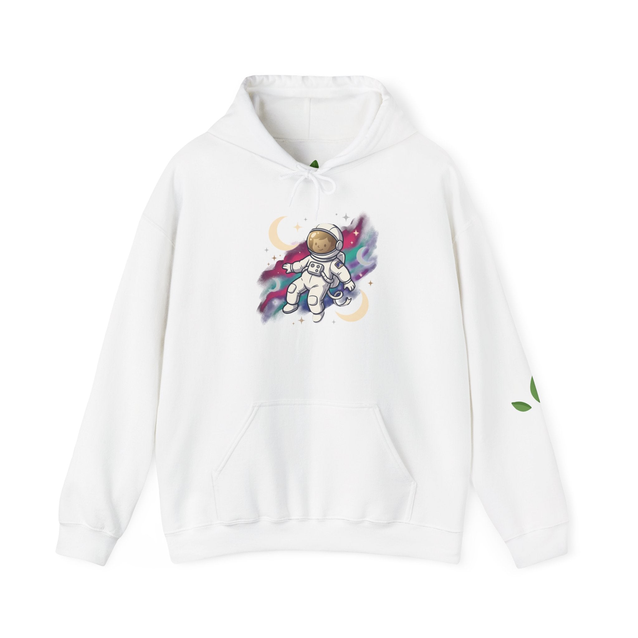 Unisex Heavy Blend™ Hooded Sweatshirt with astronaut  theme