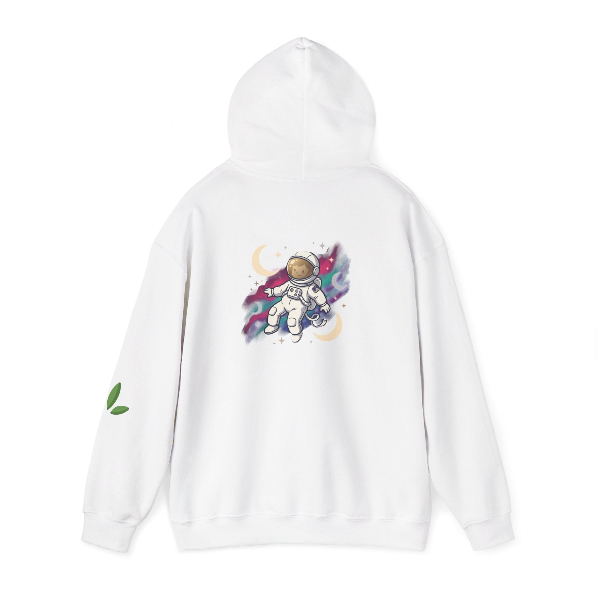 Unisex Heavy Blend™ Hooded Sweatshirt with astronaut  theme