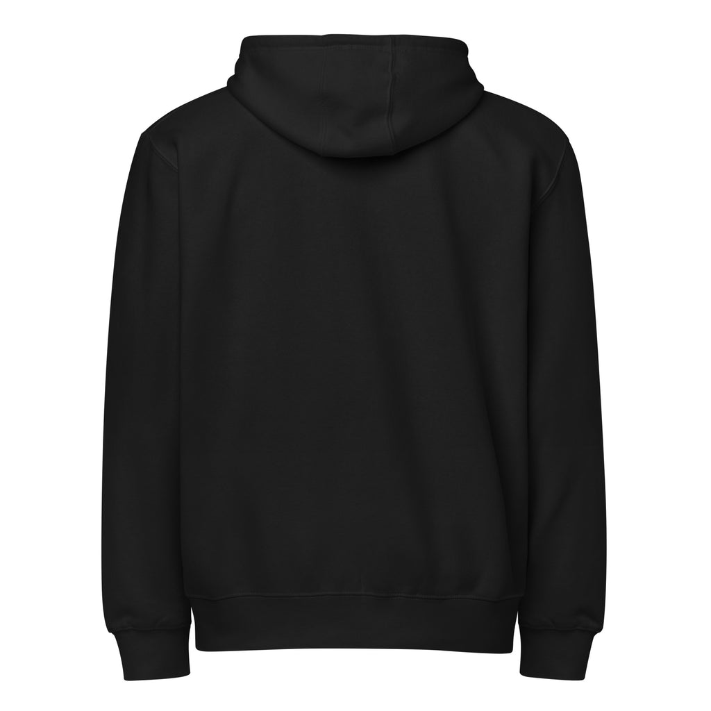 Premium full zip hoodie — Inkdrop original all-over-print design, photo 3