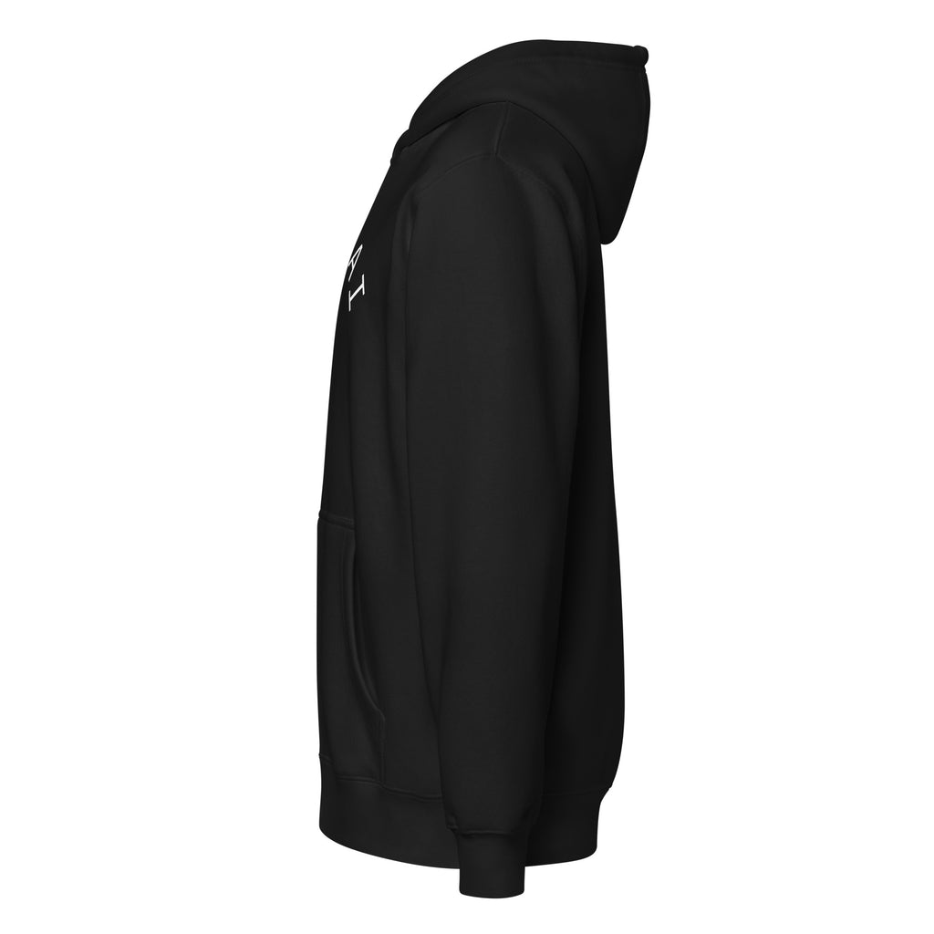 Premium full zip hoodie — Inkdrop original all-over-print design, photo 4