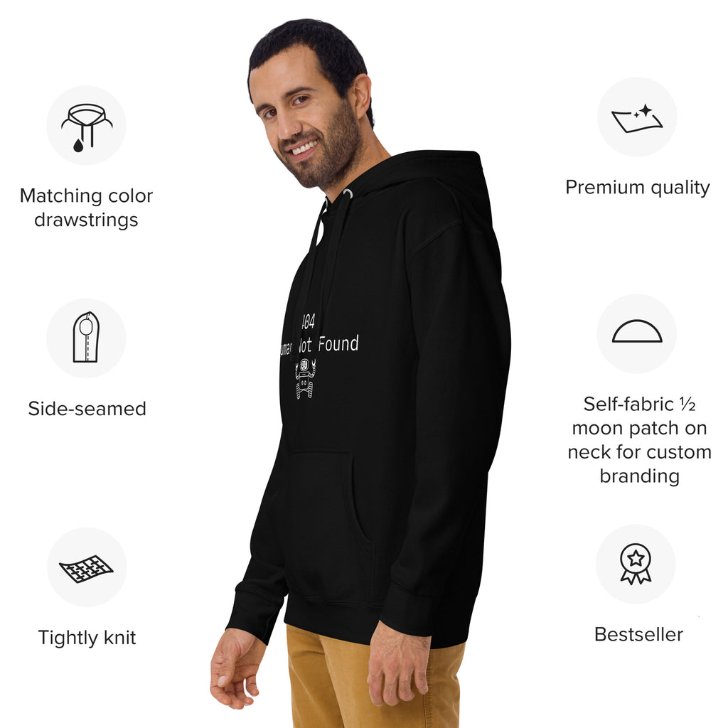 Unisex Hoodie — Inkdrop original all-over-print design, photo 13