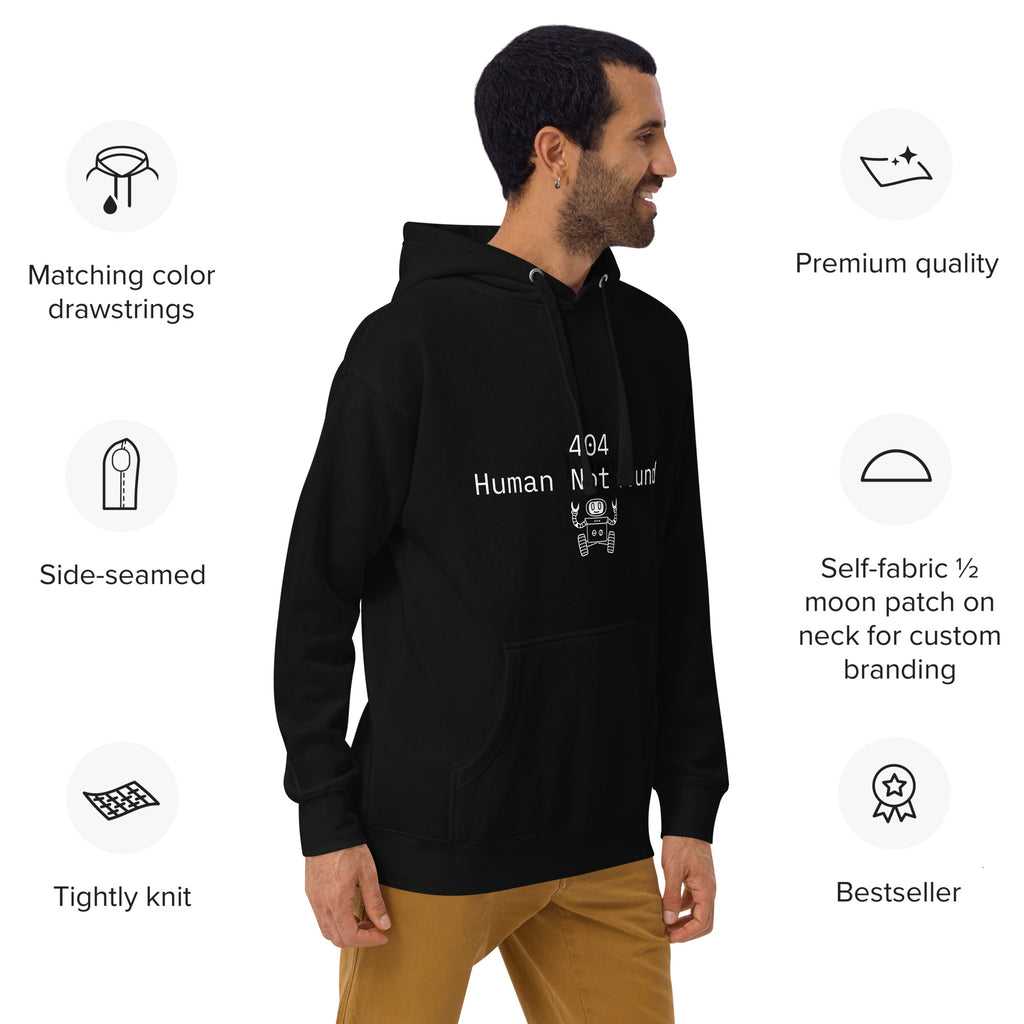 Unisex Hoodie — Inkdrop original all-over-print design, photo 12