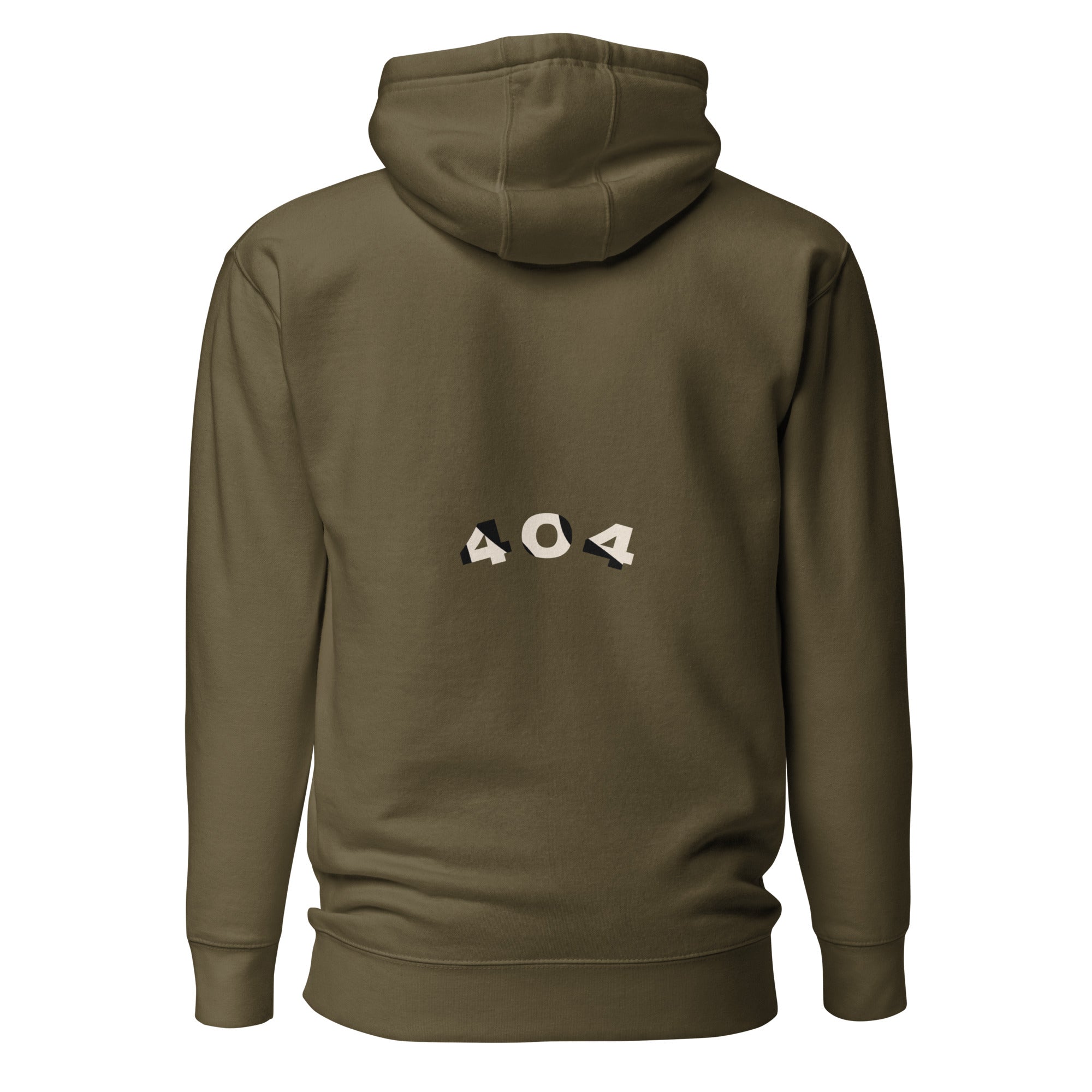 Unisex Hoodie — Inkdrop original all-over-print design, photo 3