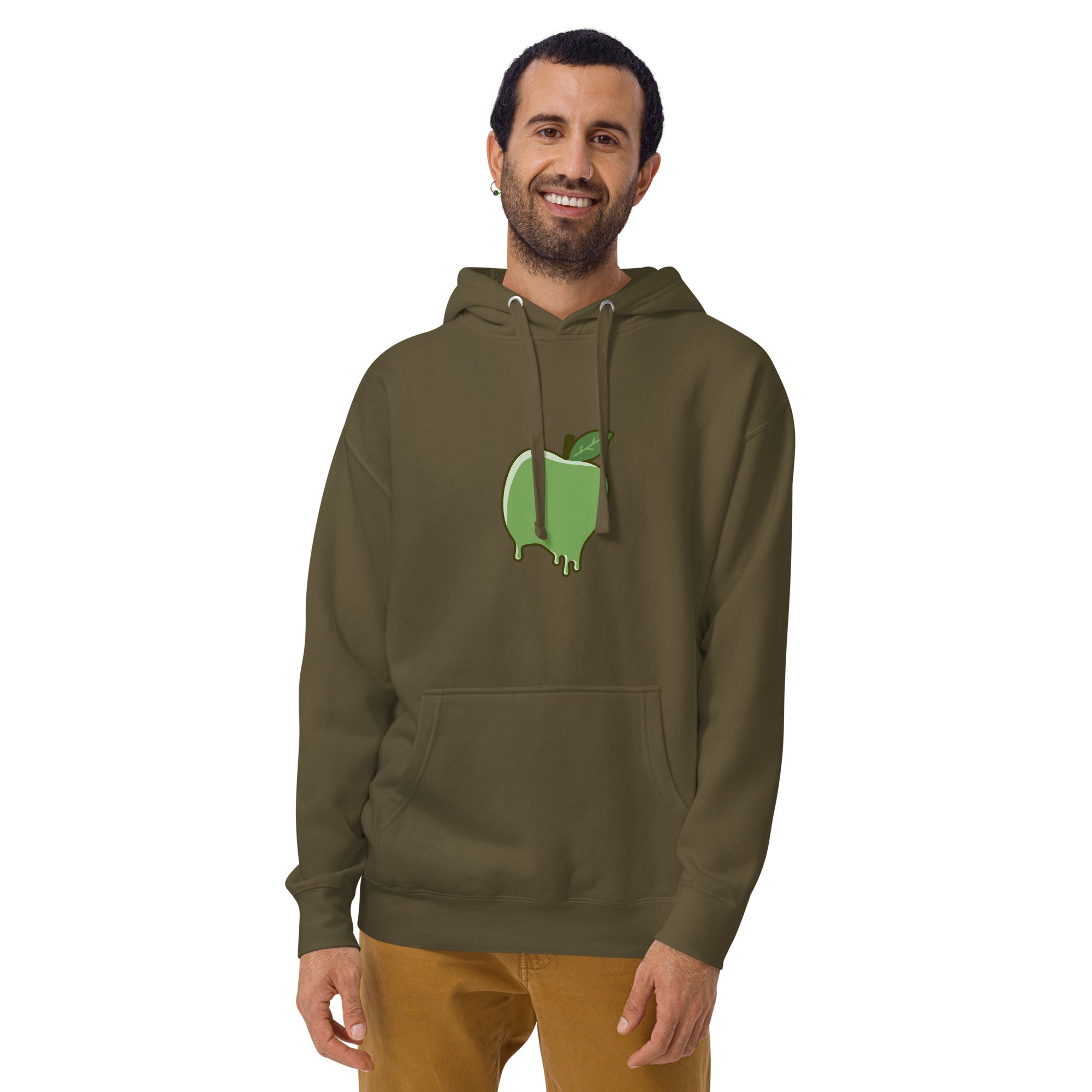 Unisex Hoodie — Inkdrop original all-over-print design, photo 17