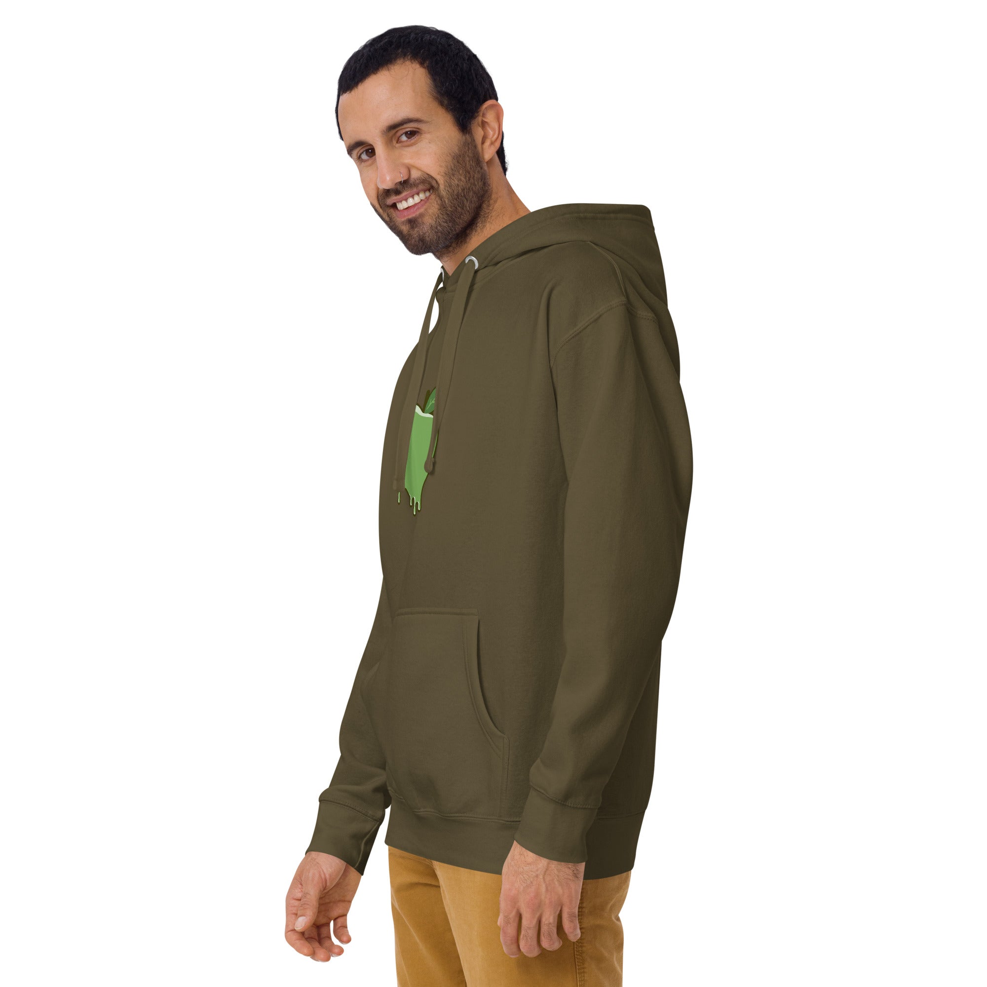 Unisex Hoodie — Inkdrop original all-over-print design, photo 18