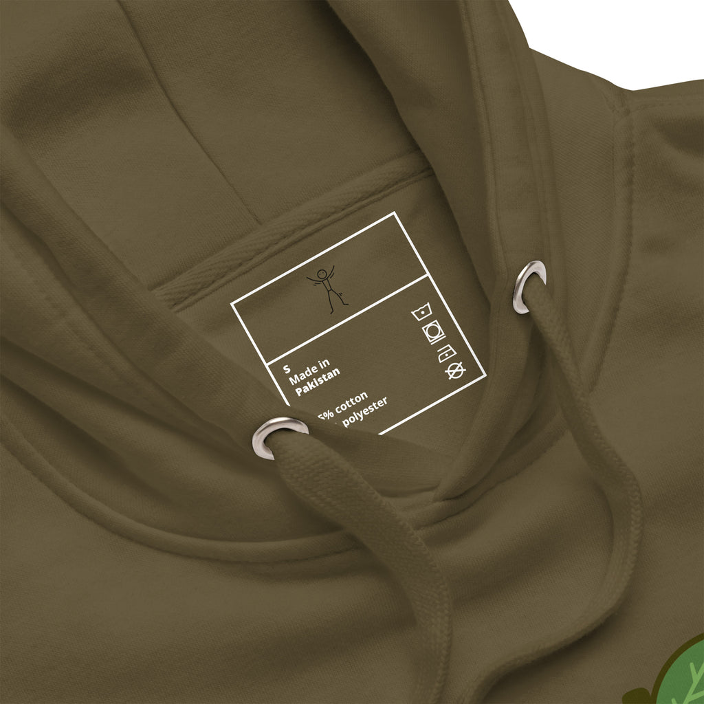 Unisex Hoodie — Inkdrop original all-over-print design, photo 14